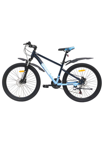 Велосипед JOY 26", размер S, рама 15", 2025, темно-синий с голубым Spark (369651193)