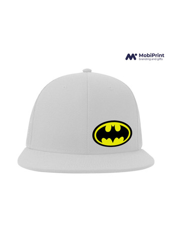 Кепка Snap Mesh Бетмен ДИСИ (Batman DC) Белый (9277-1444-WT) MobiPrint (292866231)