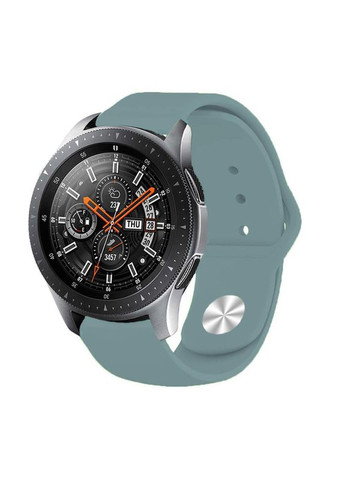 Силіконовий ремінець для Samsung Galaxy Watch 46mm/Watch 3 45mm/Gear S3 Classic/Gear S3 Frontier Turquoise (706313) BeCover (341488714)