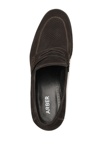 Туфлі чоловічі коричневі Arber лофери (282960150)