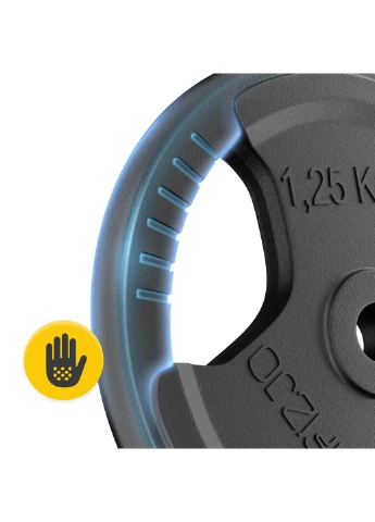Диск металевий 2 x 1.25 кг 26 мм Black () 4FIZJO P-5905973401357 (385679312)