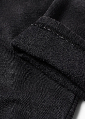 Черные спортивные демисезонные брюки C&A