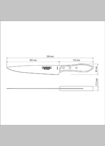 Нож для мяса Barbecue Polywood 203 мм (21190/178) Tramontina (292310645)