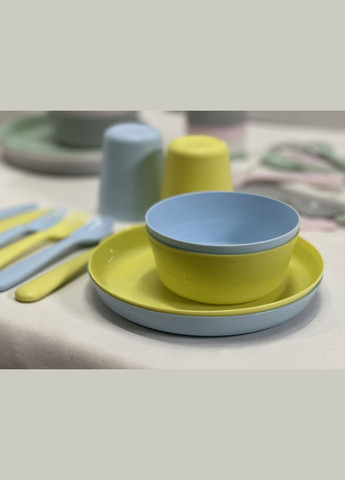 Набор детских мисок. 6 шт IKEA (322997580)