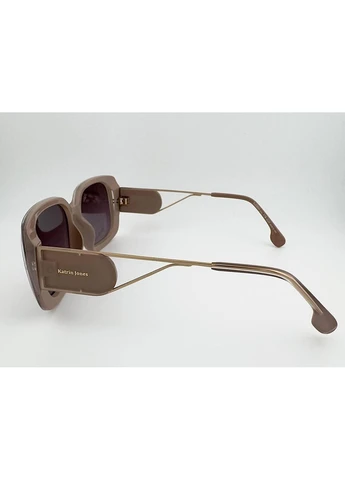 Сонцезахисні Жіночі Окуляри KJ 0864 Col.178-G20 з Поляризацією UV400 Бежеві Katrin Jones (350887036)