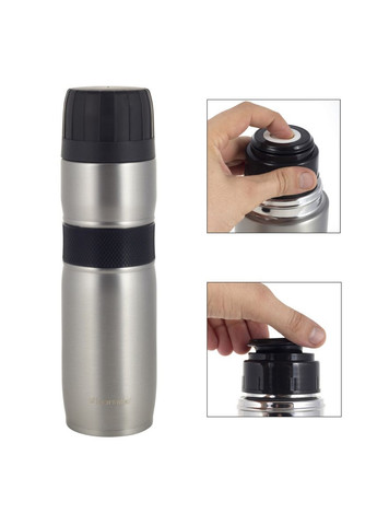 Термос питьевой KM-2039-Gray 950 мл серый Kamille (360643114)