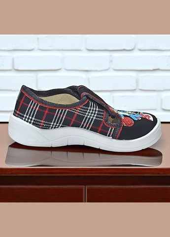 Ортопедичні тапочки капчики на липучці для хлопчика змінне взуття в садочок Waldi (342716029)