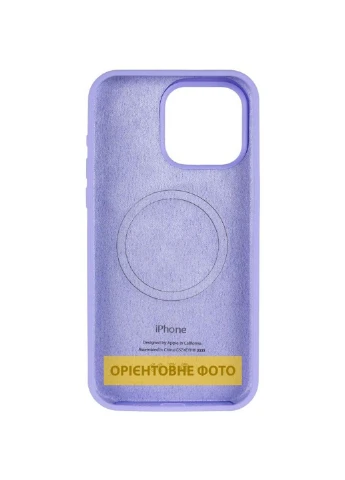Чохол Silicone Case (AA) Logo with MagSafe для Apple iPhone 17 Air (6.5") Epik (389071806)