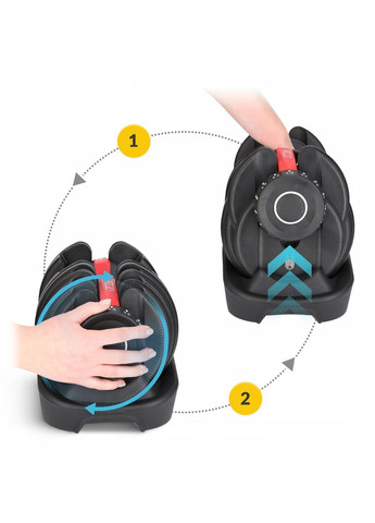 Гантель с регулируемым весом Premium 2.5-24 кг () 4FIZJO P-5907739319203 (342758100)