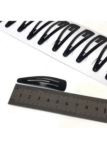 Булавки-хлопушки 5,5 см длина, 12 шт набор - черный Plus-plus (352746460)