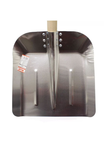 Лопата для чищення снігу (345х38х350 мм, 1.35 м) з держаком (25931) MAAN (332640012)