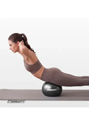 Мяч для пилатеса 25 см черный EasyFit (406997245)