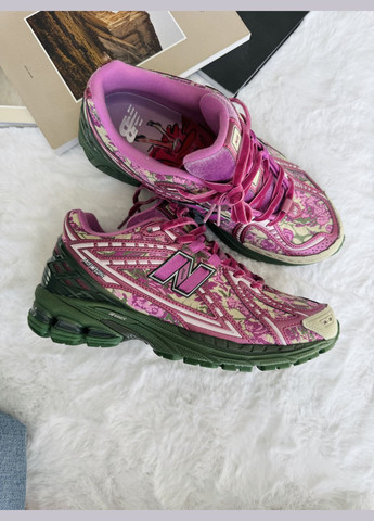 Розовые демисезонные кроссовки мужские и женские new balance 1906r x jack harlow | нью беланс 1906 розовые No Brand