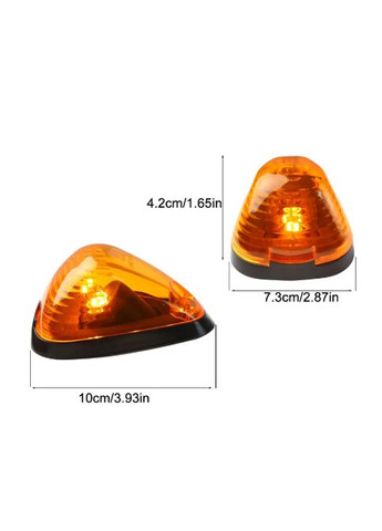 Габаритные огни на крышу автомобиля, к-кт 5 шт No Brand (348334732)