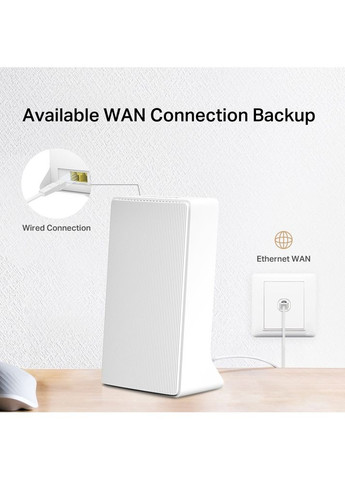 Маршрутизатор MB130-4G AC1200, 4G/LTE, 1xFE LAN, 1xFE WAN Mercusys (360396921)