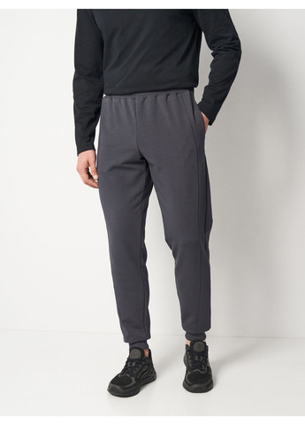 Темно-серые спортивные, повседневный, кэжуал демисезонные джоггеры брюки Malta