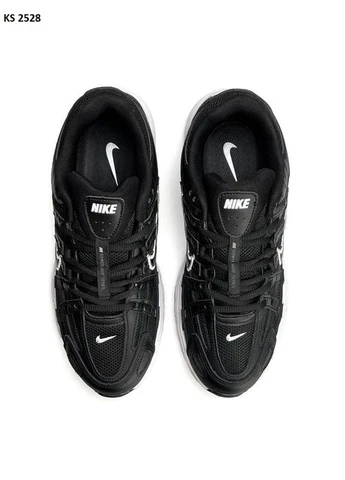 Белые летние кроссовки nike p-6000 black white найк п-6000 No Brand