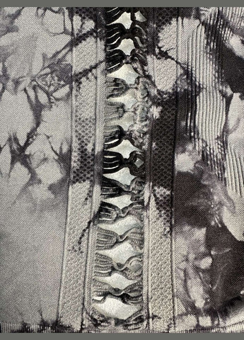 Жіночі спортивні безшовні шорти з перфорацією для фітнесу тай-дай No Brand (326062405)