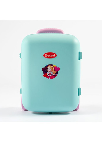 Чемодан детский органайзер для игрушек мятный (01520/02) Doloni (365590332)