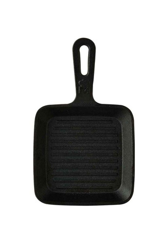 Сковорода чавунна міні з сервер. дошкою Cook & share, 13,7 см, квадратна (BGMP-3808-4) Masterpro (370641766)