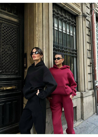 Жіночий теплий костюм з худі Україна (356683225)