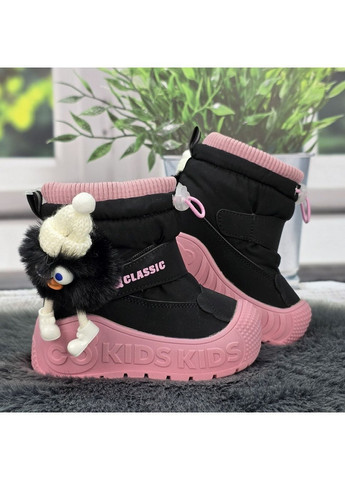 Зимние сапоги дутики детские для девочки зимние на овчине. Fashion