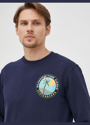 Синій світшот Scotch & Soda (293628366)