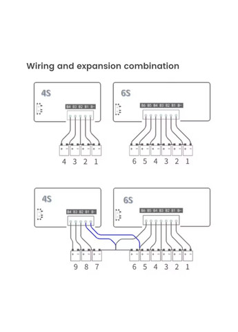 Активная балансировка аккумуляторов 4S 6A для li-ion Lifepo4 LTO No Brand (325835230)