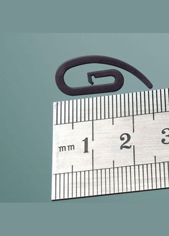 Крючки для штор 100 шт Сигма с бегунком для профильного карниза черный IDEIA (284419332)
