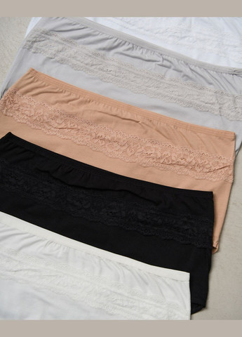 Трусики супербатал однотонні 5 шт. Nicoletta (322126712)