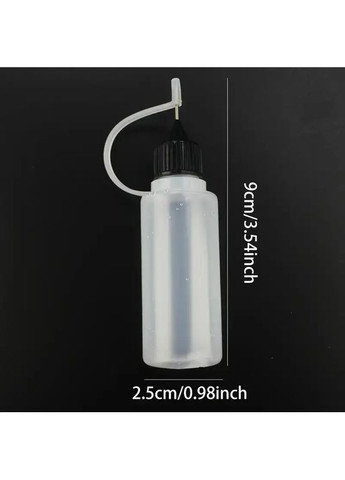 Пляшечка-дозатор з голкою для клею та фарби, 30мл No Brand (363022924)