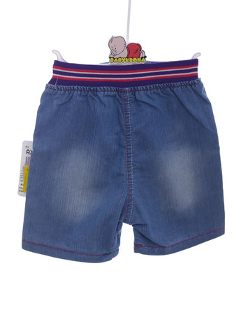 Шорти джинсові для дівчинки з метеликом блакитним 92 см (38520) BABYKROHA (297200048)