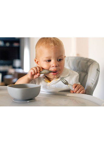 Набор ложка и вилка металлическая 10+, арт. 913581 Beaba (369165260)