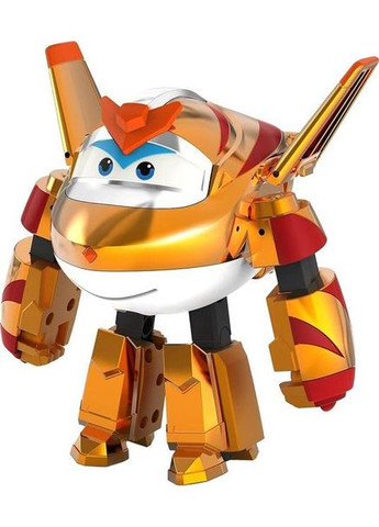 Игровая фигурка-трансформер Transforming Золотой Мальчик 12см режим робота и самолета Super Wings (363131848)