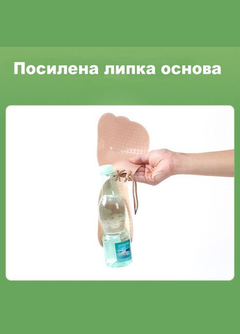 Чёрный многоразовый силиконовый бюстгальтер невидимка fly bra invisible удобный поддерживающий лифчик размер 85в No Brand без косточек спандекс, силикон