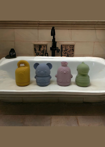 Набор силиконовых игрушек для купания (4 шт.) MIC (293173674)