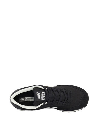 Черные всесезонные мужские кроссовки ml515blk черный замша New Balance