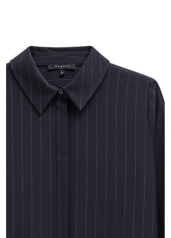 Синяя женская рубашка синий на запах Bugatti