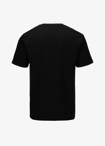 Черная футболка с принтом мужская 5093 черный shop (2000990993519) CLUB JU