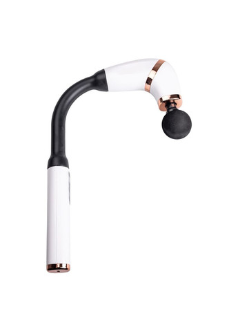 Перкусійний ручний масажер акумуляторний 17 Вт зарядка від USB до 3200 об/хв Білий HP-11-11W Huizhou (371331114)