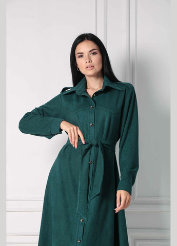 Зеленое повседневный, кэжуал платье ришель Ри Мари