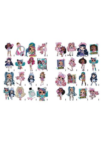 Детская книжка-раскраска "Skate Dance Tweens" LCB13 со стикерами Ідейка (369750960)