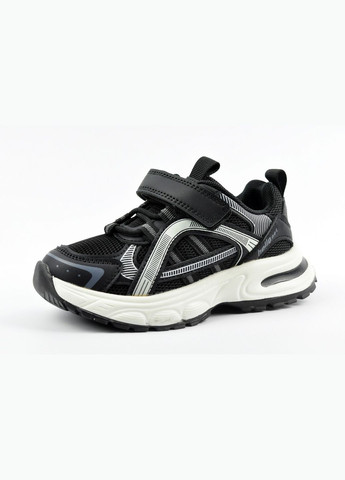 Чорно-білі літні кросівки дитячі Jong Golf