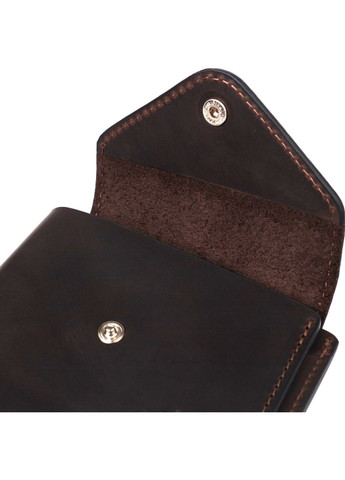 Вінтажний гаманець із натуральної шкіри 16803 Коричневий Grande Pelle (292849764)