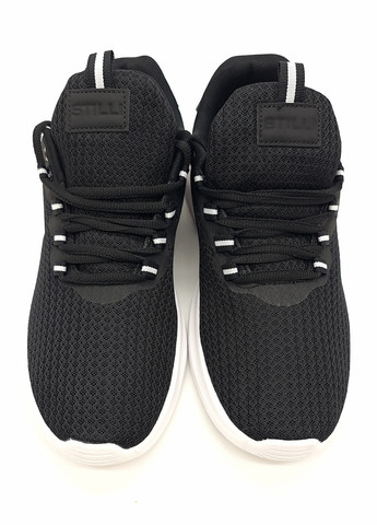 Черные всесезонные мужские кроссовки черные текстиль sl-17-5 29,5 см (р) Stilli