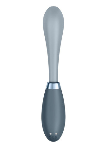 Вібратор G-Spot Flex 3 Grey, гнучкий стовбур із фіксацією положення Satisfyer (292803226)
