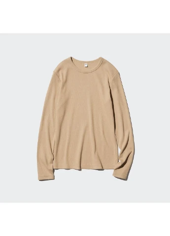 Лонгслів ребристий (474400) Uniqlo (363263068)