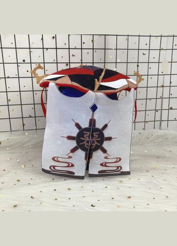 ХИТ ПРОДАЖ! Скарамучая плюшевая игрушка Геншин 20 см с Аниме Genshin Impact + наклейки в подарок No Brand (315155383)