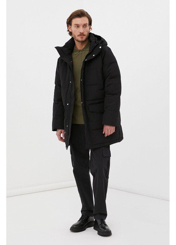 Чорний зимній Пуховик Finn Flare