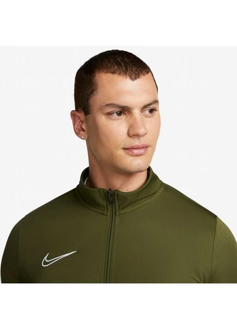Оливковая футболка-спортивный костюм dri-fit academy tracksuit olive cw6131-326 для мужчин Nike